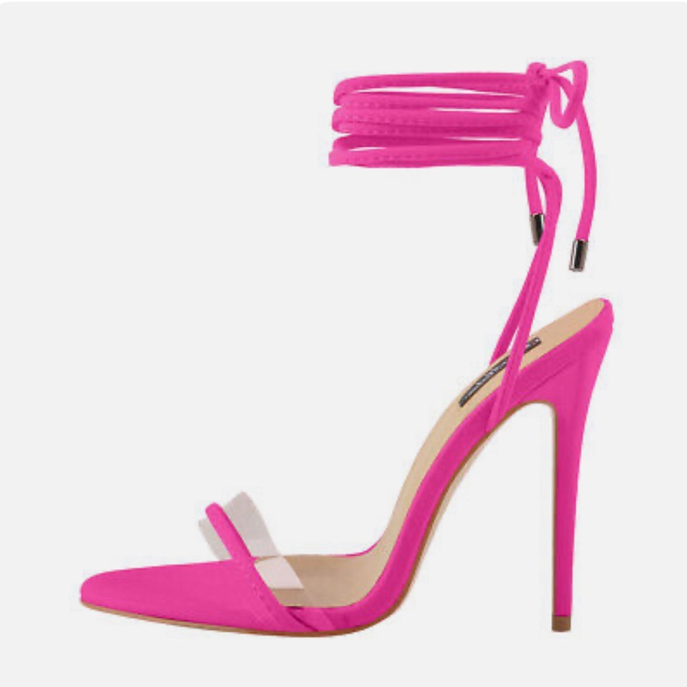 Onlymaker Strappy Lace-Up Stiletto Sandals